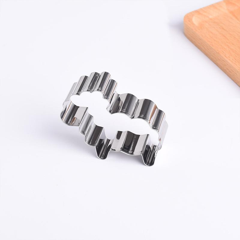 1 шт. Форма для печенья для выпечки DIY Форма для печенья повторное использование Неправильная форма торт Маленькая овечка Форма для печенья выпечка Защита окружающей среды