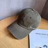 Embroidered Breathable Cotton Letter Cap With Wide Brim Sunshade Sports Outdoor