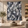 Decorative Tapestry,Fulham Football Printed Wall Art, Lightweight Wall Hanging For Bedroom Background