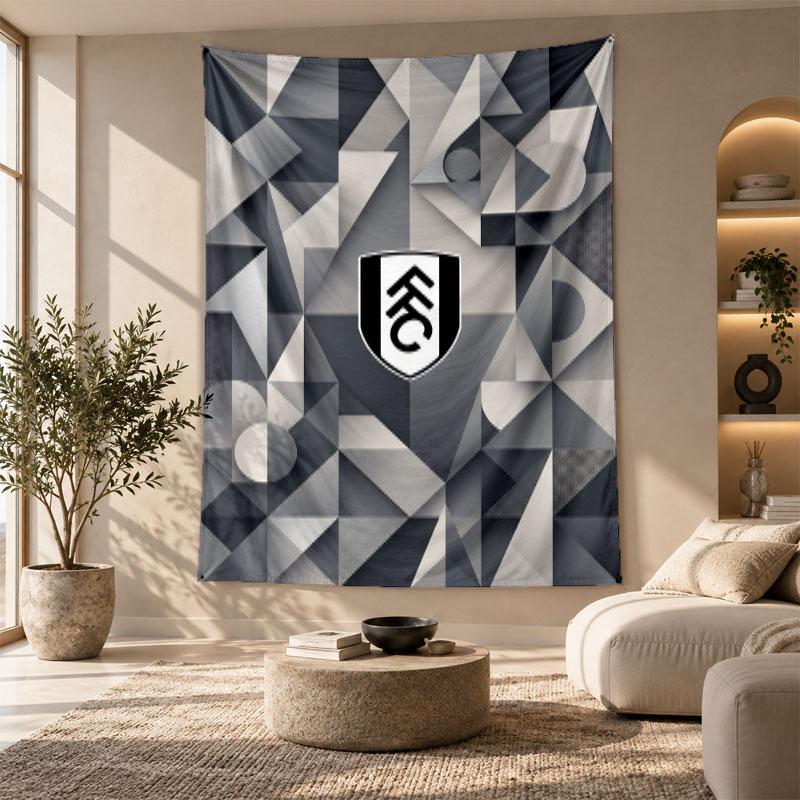 Decorative Tapestry,Fulham Football Printed Wall Art, Lightweight Wall Hanging For Bedroom Background
