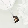 2Pcs/Set Necklace Earrings Set 2D Acrylic Figure Charm with Tree Winding Necklace Hook Earrings Set Mother Day Gift Jewelry