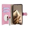 For Infinix Note 50 4G Leather Case Wallet Stand Cover Irregular Tail Style with Chain Strap