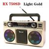 RX-65SD Новый портативный ретро AM/FM/SW 3-диапазонный радиоприемник Беспроводной стерео Bluetooth-динамик Уличная солнечная зарядка U-дисковая карта радио