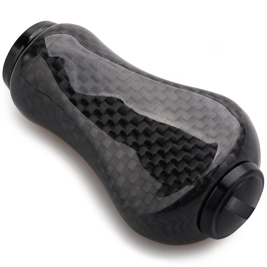 HEIGHTEN 20mm Reel Handle Knob Carbon Made for Shimano Daiwa Type S Type A Gourd Series 4.7g 1.5K (Daiwa) (Shimano)