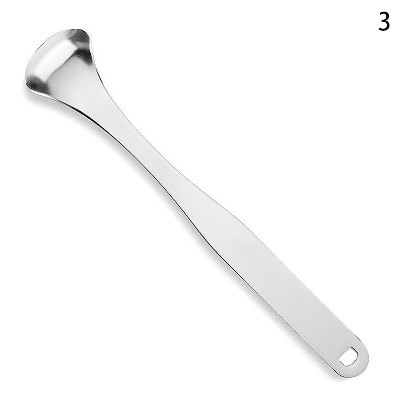 Скребки для языка из нержавеющей стали Очиститель для полости рта Свежее дыхание Мужчины Женщины Стоматологический Уход за полостью рта Чистящая щетка