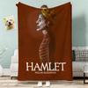 Hamlet Throw Lightweight g Flannel Blanket Soft Skinfriendly for Summer Cooling