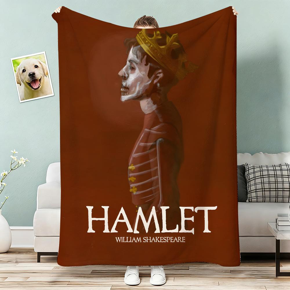 Hamlet Throw Lightweight g Flannel Blanket Soft Skinfriendly for Summer Cooling