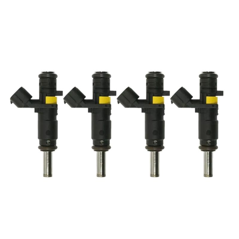 4Pcs Fuel Injectors For Mini Cooper 1.6L L4 DOHC 2007 2008 2009 13537528176 FJ1111