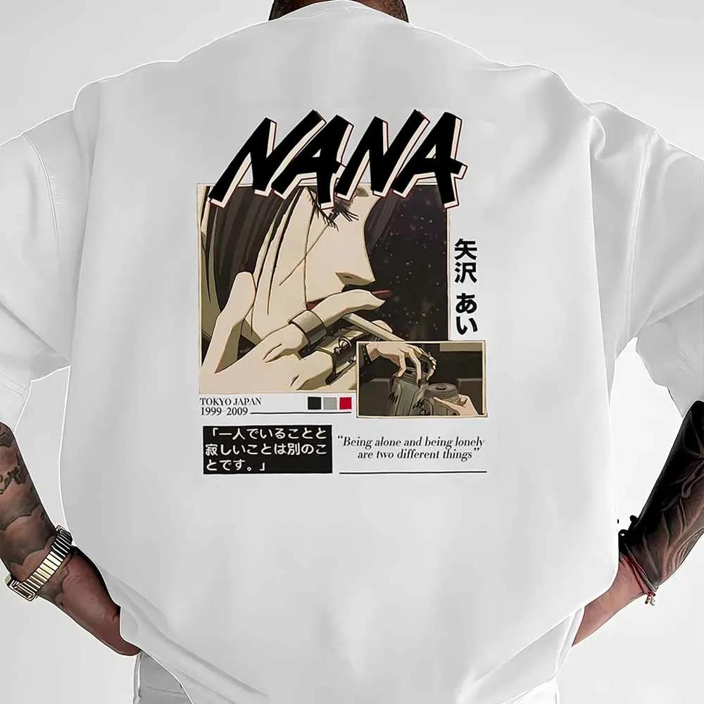 Unisex Retro Japanese Style Print Tshirts Summer Harajuku Casual Fashion High Street Tops Oversize Crew Neck Short Sleeve Tees