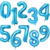 32/40Inch Giant Foil Number Balloons Air Helium Figures Wedding Adult Kids Birthday Party Decoration Supplies 0-9 Digital Globos