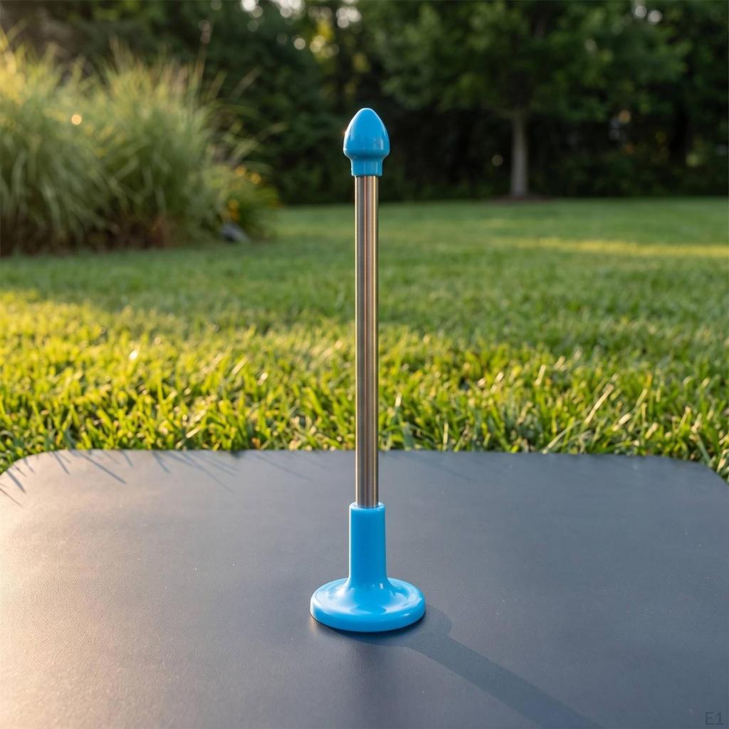 Retractable Alignment Tool with Base | Telescopic, Alignment, for Putting Green Blue