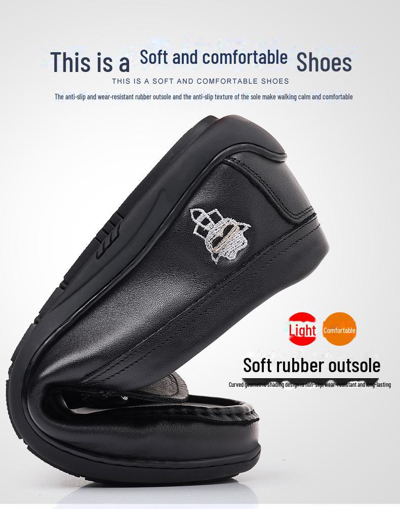 Мужские мокасины из натуральной коровьей кожи - повседневные модные лоферы, туфли без застежек в европейском стиле