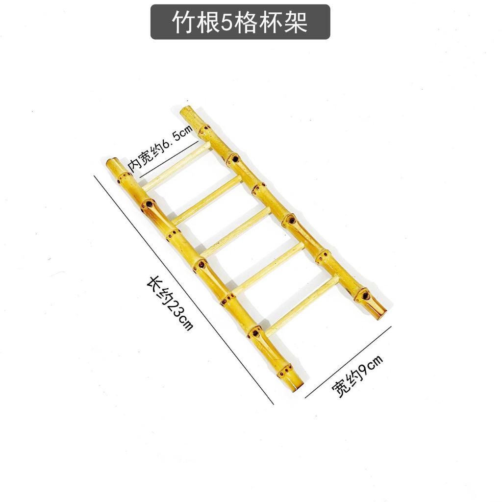 Japanese Bamboo Fence Sashimi Plating Decor Mini Bamboo Mat Sushi Cold Dish Ornament Seafood Platter Table Decoration for Restaurant Kitchen