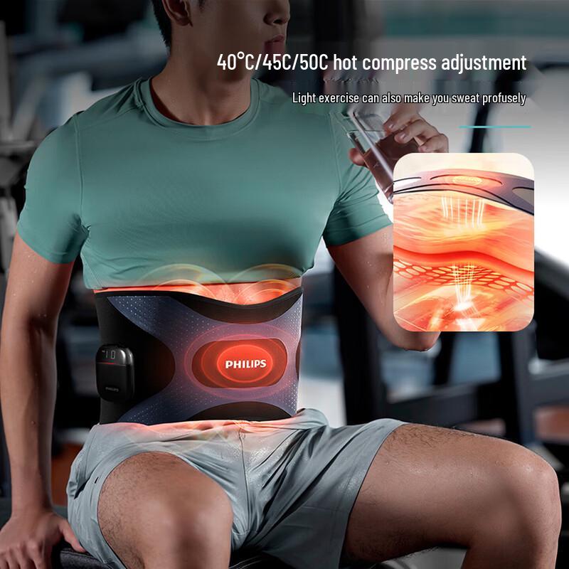 Philips Wireless Waist and Abdomen Massage Belt CN plug (adapter included)