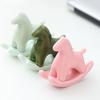 Керамическая фигурка пони, качалка, коллекционная, для чайной церемонии, для чайного столика/офисного стола, милая, для года Лошади