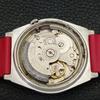 Б/У винтажные мужские часы SEIKO 5 AUTOMATIC 7009A из Японии с красным циферблатом a433640-2