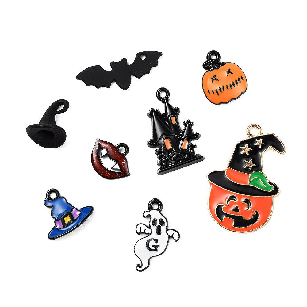 Набор для Хэллоуина из полимерной глины для DIY: Аксессуары для браслетов и ожерелий ручной работы