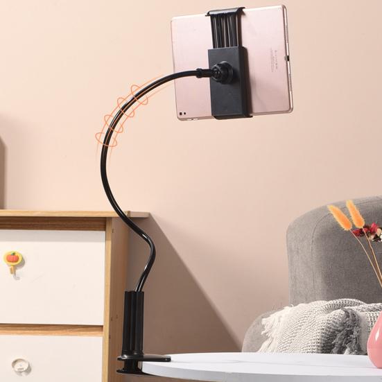 Держатель для сотового телефона, планшет, вращение на 360 градусов, ленивая поддержка, прикроватный кронштейн, устойчивый зажим для телефона, подставка