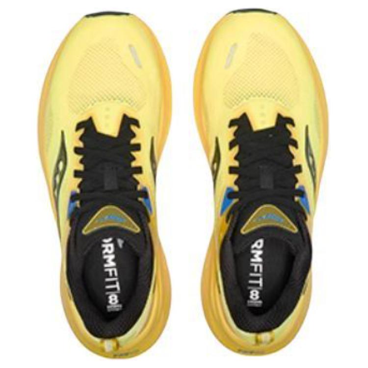 SAUCONY Marshal Мягкие Удобные Прочные Дышащие Низкие Тренировочные Беговые Кроссовки Унисекс Желтый Черный S28225-11