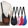 Sport Equipment Storage Net Bag for Carring Basketball Soccer Single Football Bag with Zippers Pocket Mesh Shoulder Bag