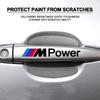 Car Door Sticker Carbon Fiber Scratches Auto Handle Protection Film For BMW M E34 E36 E60 E90 E46 E39 E70 F10 F20 F30 X5 X6 X1 M3 M5 M6 E71 F01 F87
