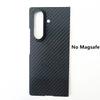 Real Aramid Carbon Fiber For Magsafe Case For Samsung Galaxy Z TriFold Matte Magnetic Woven Scenery View Shockproof Back Cover