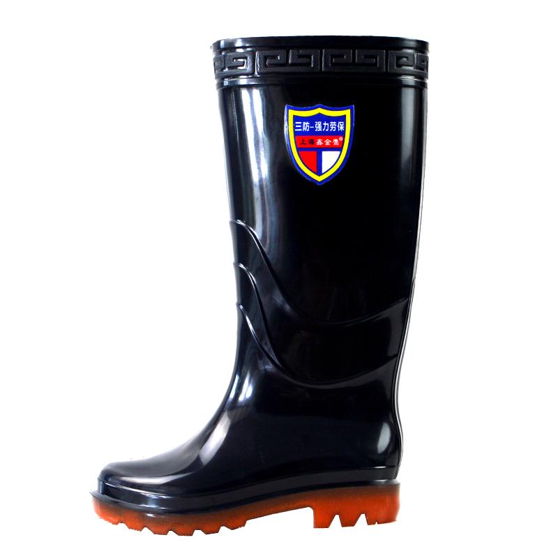 2025 Wellington PVC Plastic Safety Gumboots with Steel Toe Safety Rain Boots with Steel Shank Plate Rain Boots Wholesale
