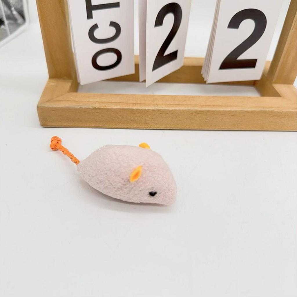 8 шт. плюшевая игрушка для кошек «Мышь», игрушка для котят, длинный хвост для прорезывания зубов у кошек, жевательное кольцо-колокольчик для кошек, подарок для тренировок