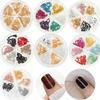 1 Box Metal Chain Nail Art Decoration DIY Manicure Accessories Exquisite Colorful Chain Nail Art Jewelry Supplies for Phone Case Necklace Bracelet