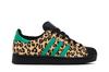 adidas Superstar Black Green Leopard (Women's)