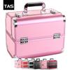 TAS Premium Cosmetic Bag Makeup Box, Pink, 1 Piece