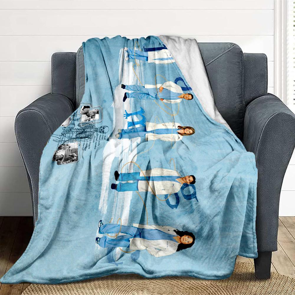 Medical Team Flannel Blanket Throw Blanket Soft Warm Sofa Bed Camping Car home Decor Unique Christmas Gift C9302484