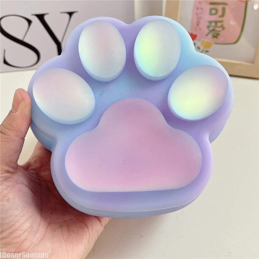 Kawaii Кошачий коготь Коробка для хранения Баночки Конфетница Канистра для ювелирных изделий Материал для макияжа Дизайн ногтей Разное Подарки Красочные