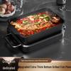 HUIHUADU Non-Stick Carbon Steel Roasting Pan