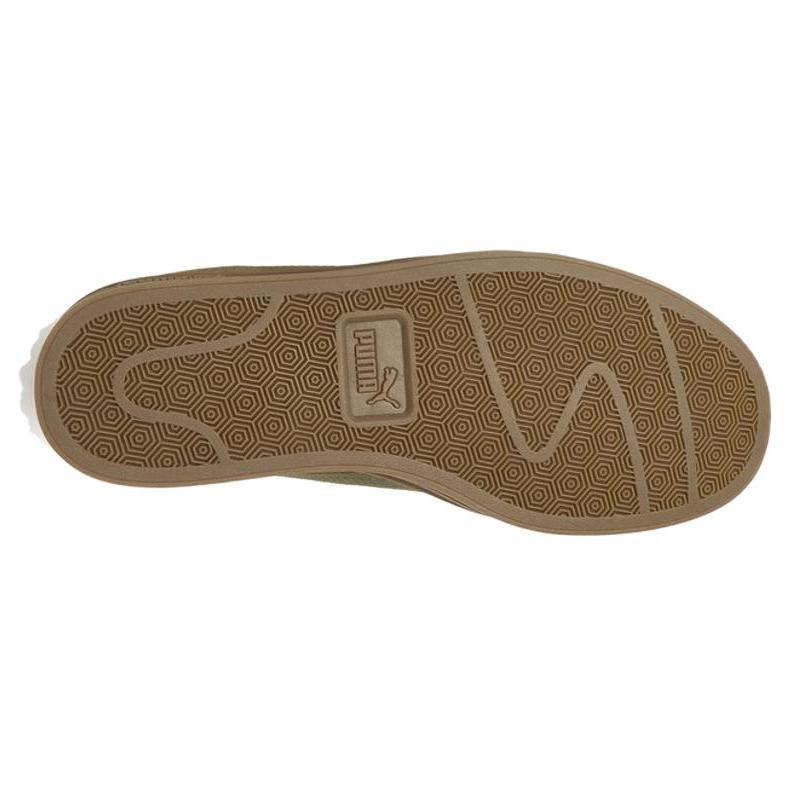 Puma Smash Vulc V3 Comfortable Versatile Durable Low-Top Skate Shoes Unisex Sneakers Off-White 380752-21