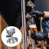 Beer Keg Coupler Beverage Dispenser G5/8 Draft Beer Keg Coupler Dispenser with Pressure Relief Valve Brewing Accessory