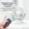 Настольный вентилятор на клипсе с магнитной основой, USB-вентилятор, вращение на 360 градусов по горизонтали и вертикали, 3 скорости и тихая работа, 3