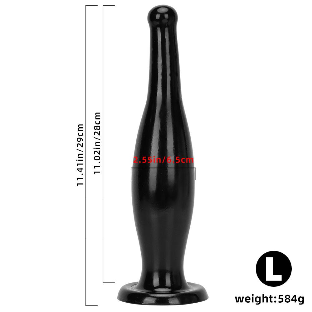 Удлиненный женский фаллоимитатор с большой головкой, задняя мужская анальная пробка, одежда, анальные полоски, инструмент для анального расширения, секс-игрушки