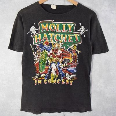 Винтажная футболка Molly Hatchet с туровым принтом для мужчин и женщин, подарок на концерт, размеры от S до 5XL EM0125
