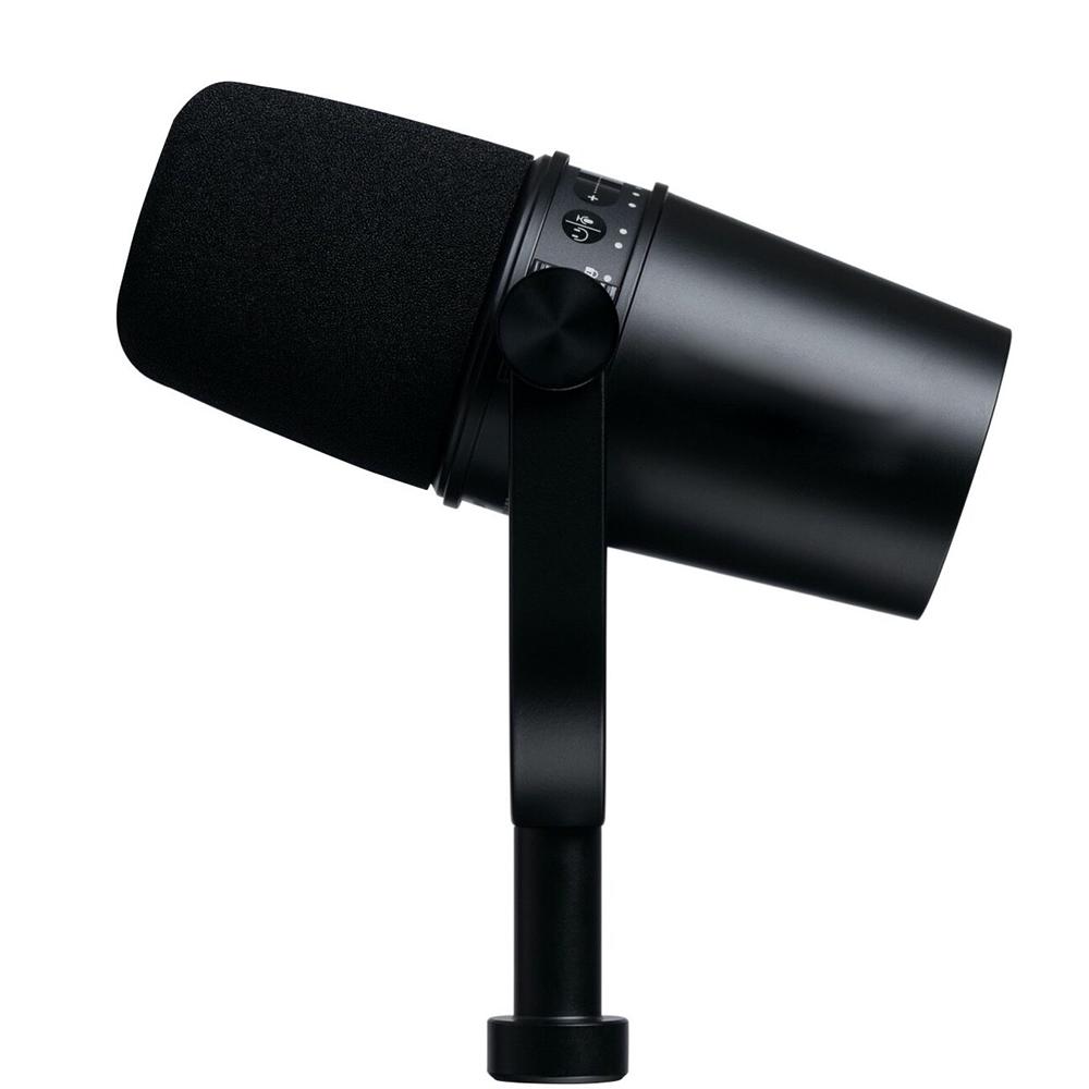Portable MV7X USB XLR Podcast Noise Reduction Microphone for Podcasting Recording Live Streaming Built-in Headphone Output All Metal BLACK Dynamic Mic