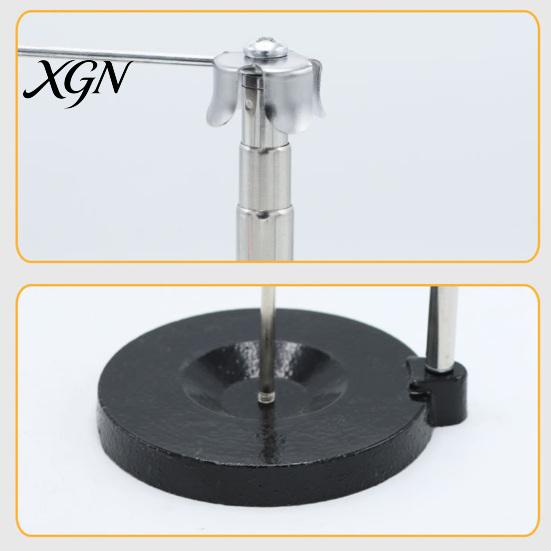 Large Spool Holder Thread for Sewing Machine, Adjustable Capacity Stand Stand, Universal Metal with Anti-Tangle Guide Heavy Duty