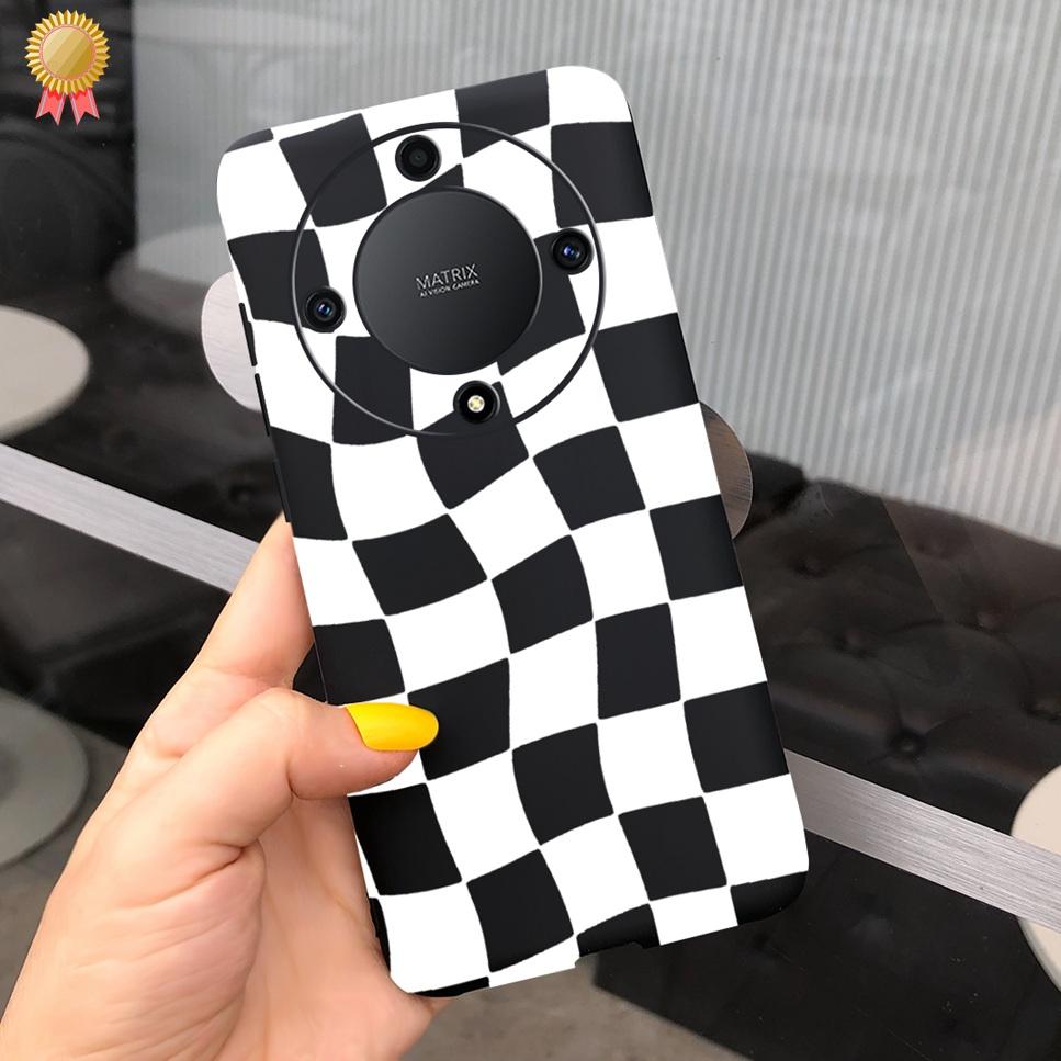 Luxury Case For Honor X9a Soft TPU Capa COOL New Cute Animal Painted Back Coque For Honor X9a X8A X7A 9XA 8XA 7XA  Bumper Bags