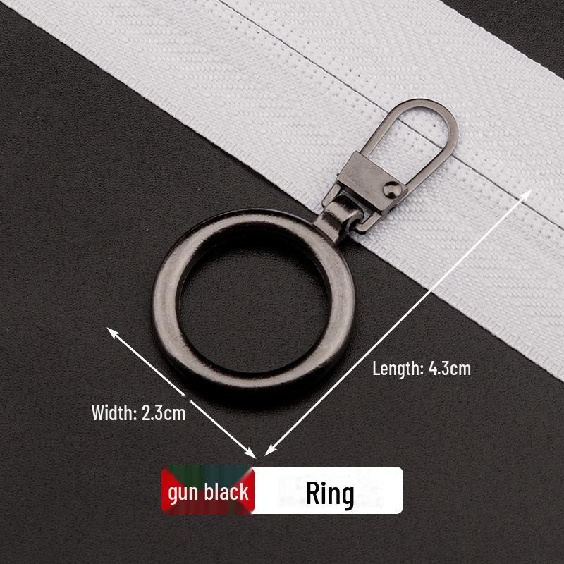 Замена металлического съемника молнии для сумок и одежды без инструментов