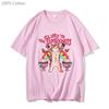 Glory To The Darkness Cat Butterfly Ice Cream Tshirts MEN Handsome T-shirts 100% Cotton High Quality T Shirts Sense of Design