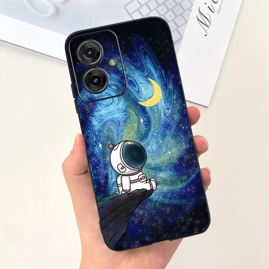 For Motorola Moto G55 Case New Fashion Cartoon Cover Shockproof Phone Case For Motorola Moto G85 XT2427-3 G 85 MotoG55 Soft Bags