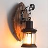 Classic Iron Wall Sconce with Frosted Glass Shade
