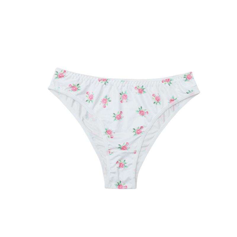 Европейские и американские сексуальные женские хлопковые трусы с принтом - Дышащее и удобное нижнее белье