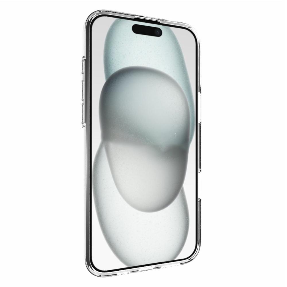 Чехол для телефона iPhone 16 Plus Нескользящий ТПУ Без водяных знаков Глянцевый Прозрачный чехол