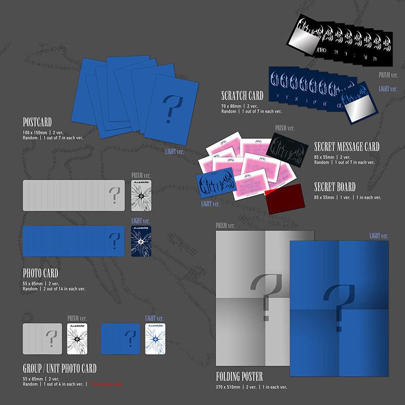 ALL(H)OURS 2-й мини-альбом WITNESS [PRISM+LIGHT ver.]