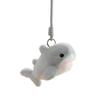 Bag Pendant Dolphin Plush Doll Keychain Ocean Animal Plush Doll Key Rings  Kids Holiday Gifts